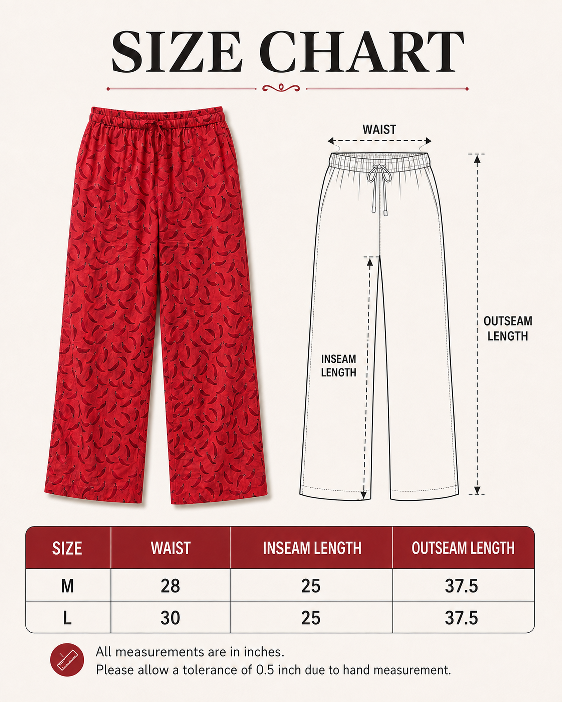 Red Chillies Lounge Pyjama - Image 8