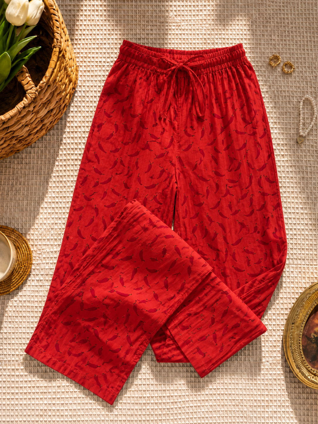 Red Chillies Lounge Pyjama - Image 3
