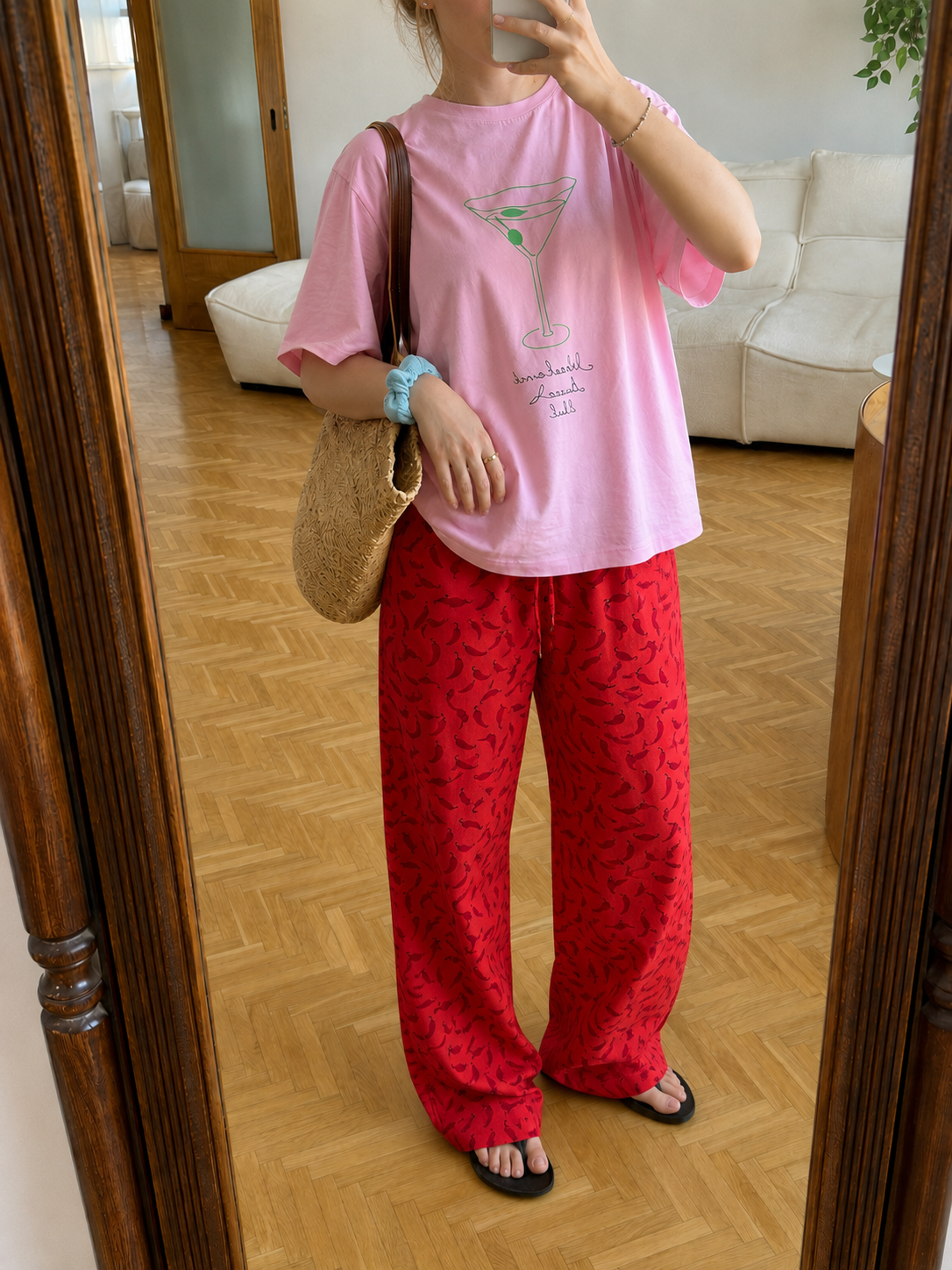 Red Chillies Lounge Pyjama - Image 6
