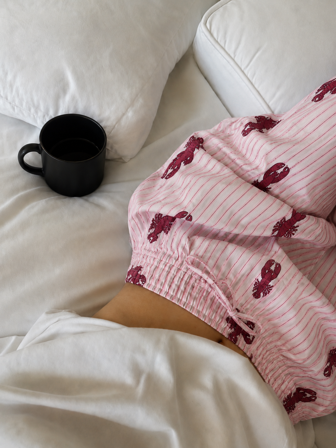Pink Lobster Lounge Pyjama - Image 2