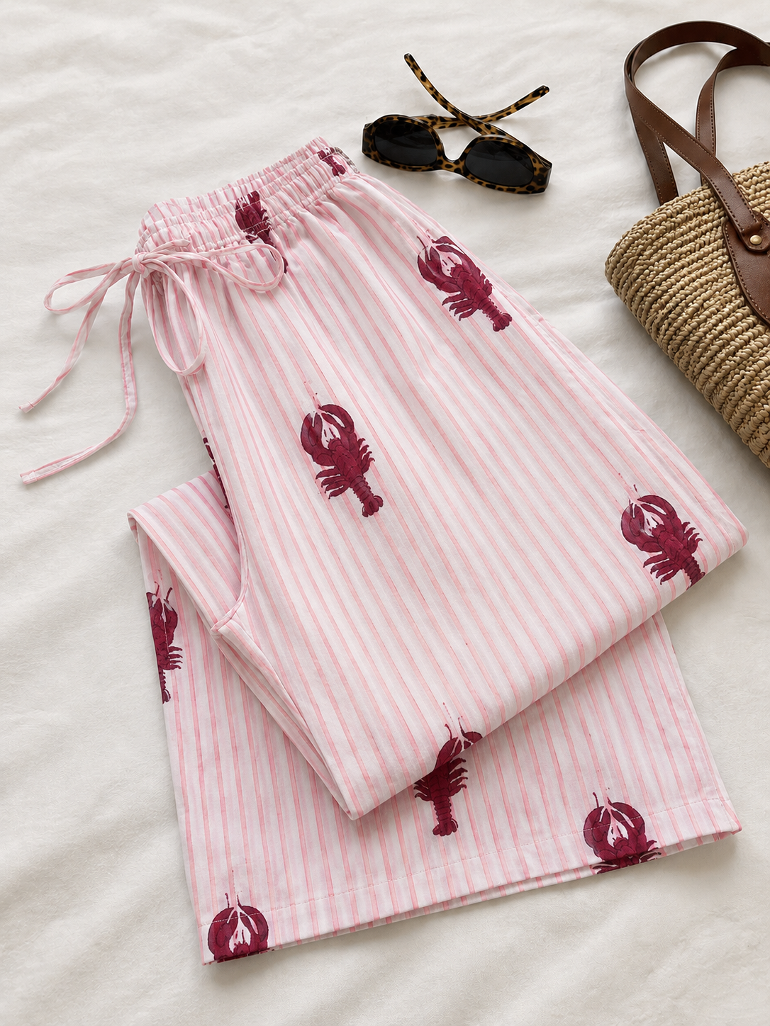 Pink Lobster Lounge Pyjama - Image 7