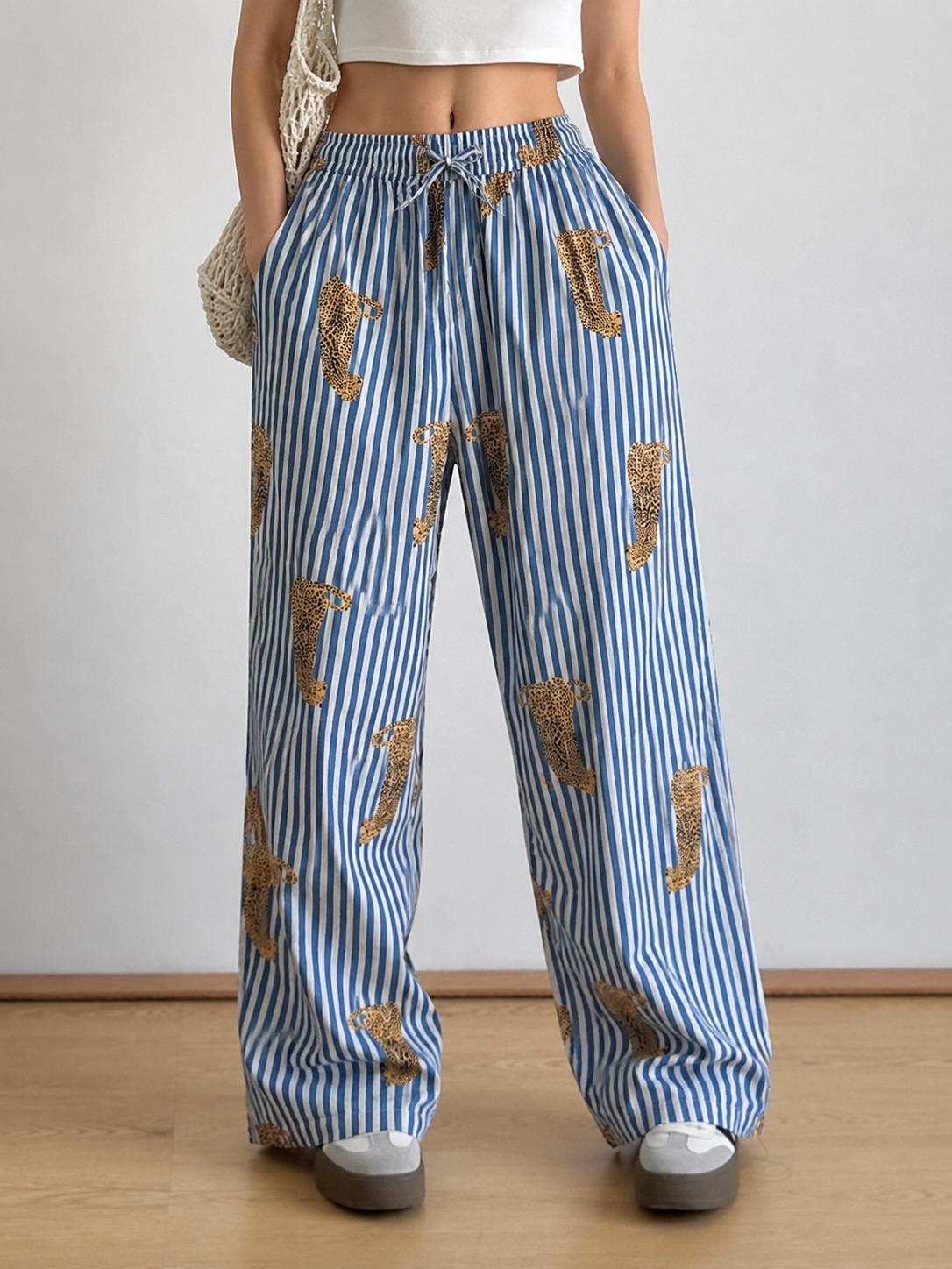 Blue Safari Lounge Pyjama - Image 6