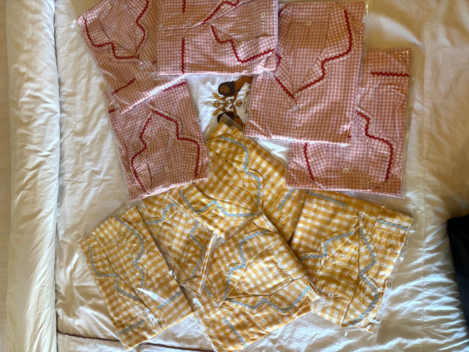 Sunny Gingham Night Suit - Image 8
