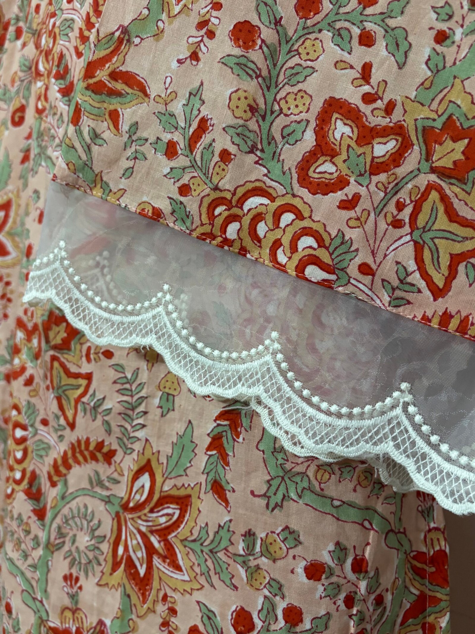 Peach Petals Kurti - Image 2