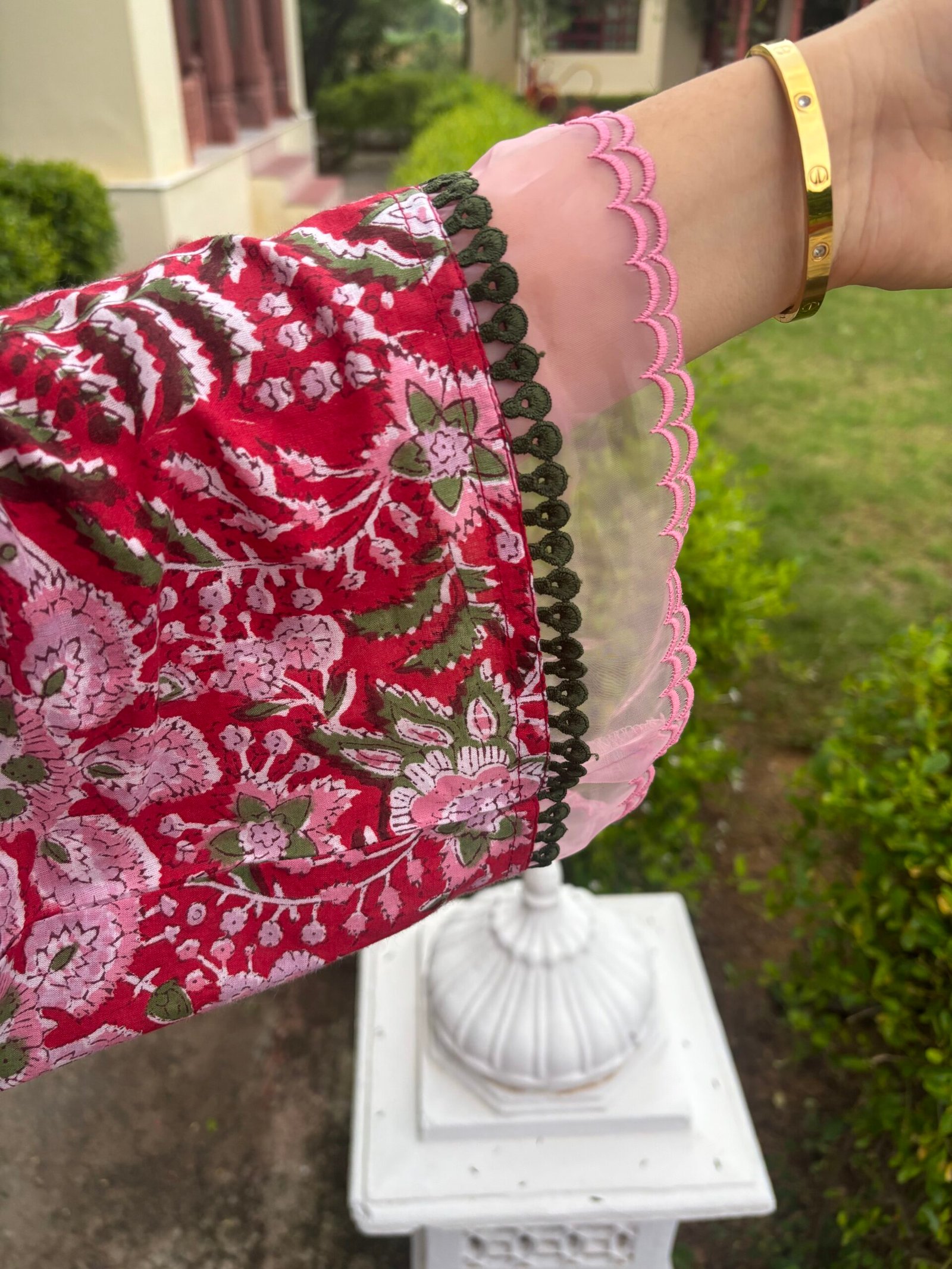 Cherry Bloom Kurti - Image 4