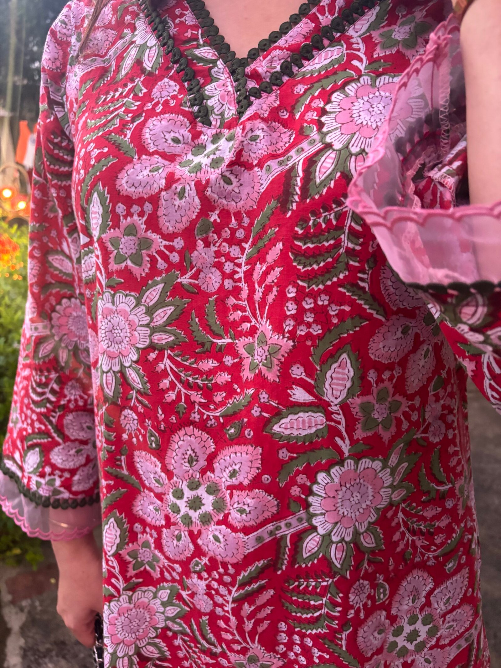 Cherry Bloom Kurti - Image 2